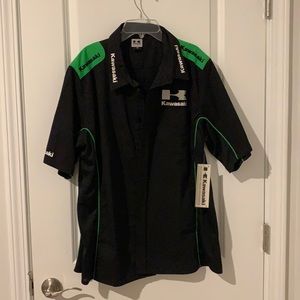 Kawasaki Button Down Racing Shirt